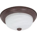 Nuvo Old Bronze Flushmount - Flushmounts