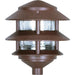 Nuvo Old Bronze Outdoor Post Light - Outdoor Post Light