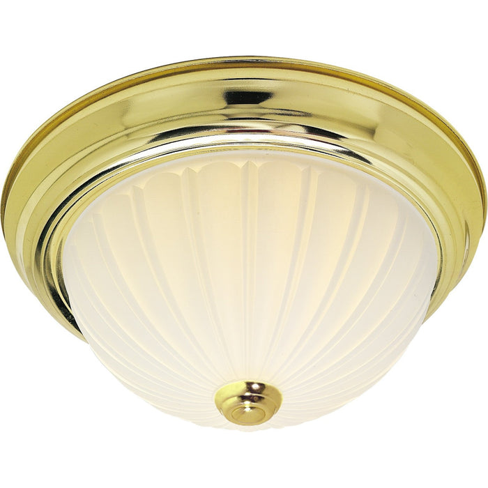 Nuvo Polished Brass Flushmount - Flushmounts