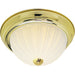 Nuvo Polished Brass Flushmount - Flushmounts