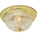 Nuvo Polished Brass Flushmount - Flushmounts