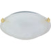 Nuvo Polished Brass Flushmount - Flushmounts