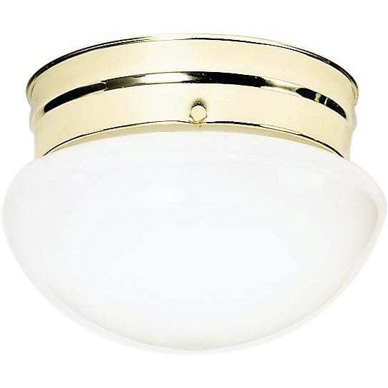 Nuvo Polished Brass Flushmount - Flushmounts