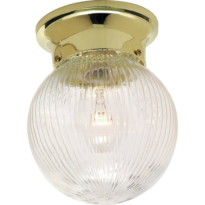 Nuvo Polished Brass Flushmount - Flushmounts