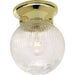 Nuvo Polished Brass Flushmount - Flushmounts
