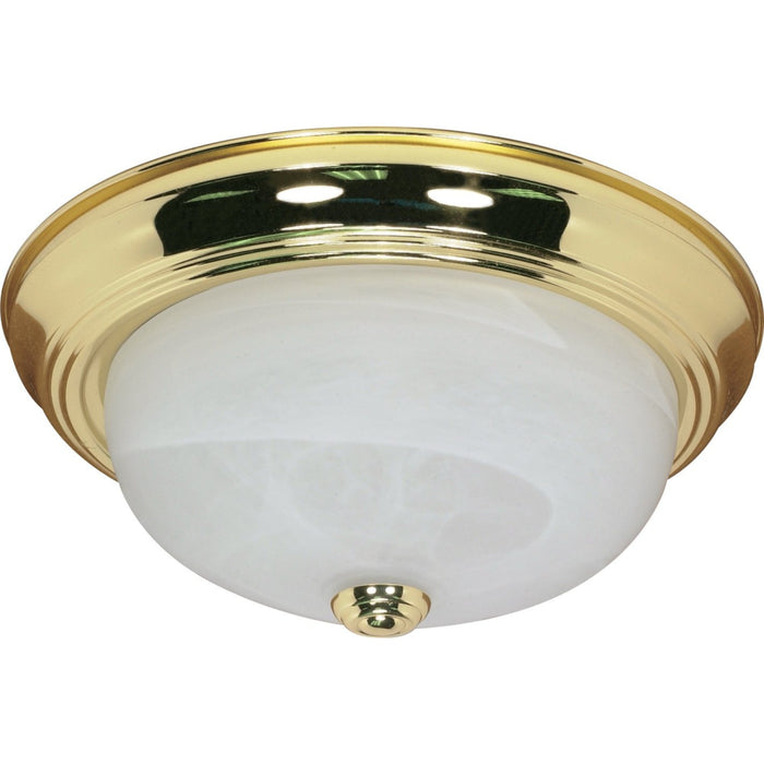 Nuvo Polished Brass Flushmount - Flushmounts