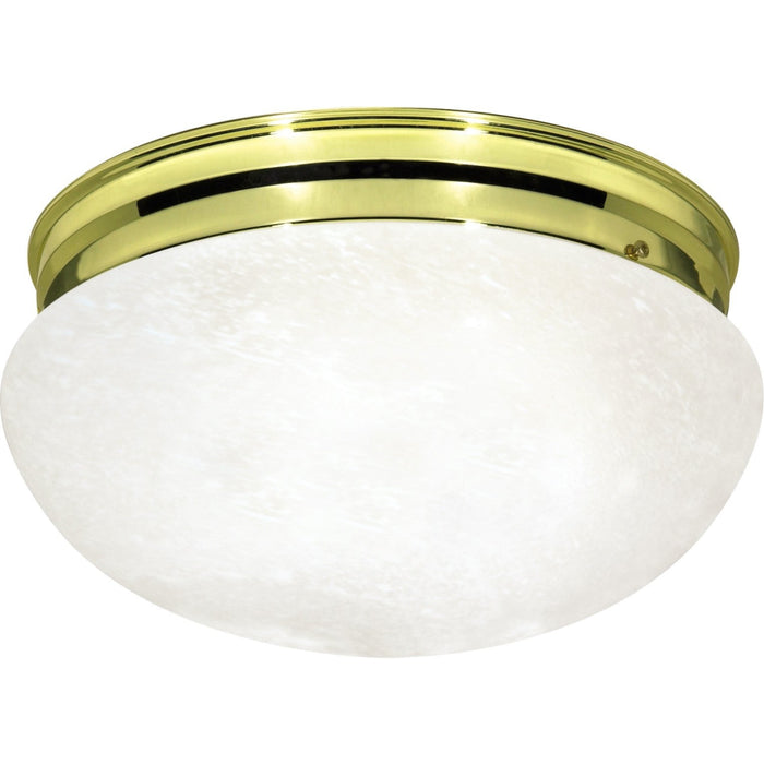 Nuvo Polished Brass Flushmount - Flushmounts