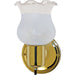 Nuvo Polished Brass Wall Sconce - Wall Sconce