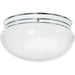 Nuvo Polished Chrome Flushmount - Flushmounts