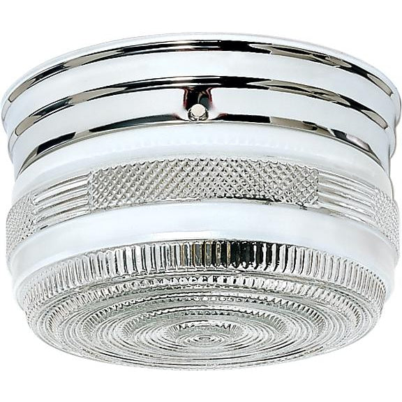 Nuvo Polished Chrome Flushmount - Flushmounts