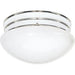 Nuvo Polished Chrome Flushmount - Flushmounts