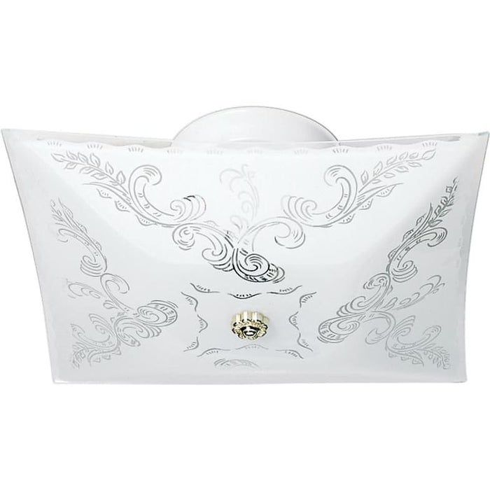 Nuvo White Flushmount - Flushmounts
