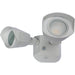 Nuvo White LED Dual Head Security Light - Landscape