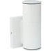 Nuvo White LED Outdoor Wall Lantern - Outdoor Wall Lantern