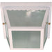 Nuvo White Outdoor Flushmount - Outdoor Flushmount