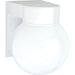Nuvo White Outdoor Wall Lantern - Outdoor Wall Lantern