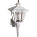 Nuvo White Outdoor Wall Lantern - Outdoor Wall Lantern