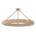 Oakley Soft Gold 4 Light Chandelier Crystorama OAK-7538-SG_CEILING