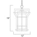 Oakville Black Oxide Outdoor Hanging Lantern - Outdoor Hanging Lantern