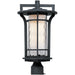 Oakville Black Oxide Outdoor Pole/Post Mount - Outdoor Pole/Post Mount