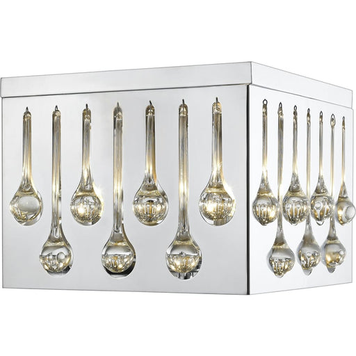 Oberon Chrome Flushmount | theLightShop
