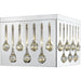 Oberon Chrome Flushmount | theLightShop