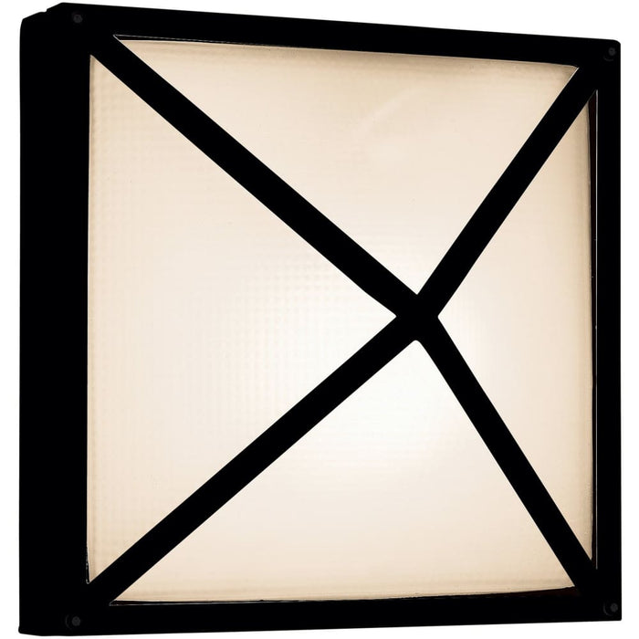Oden Black LED Outdoor Wall Sconce - Outdoor Wall Sconce