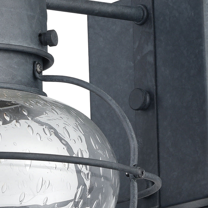 Onion Aged Zinc Outdoor Sconce - Outdoor Sconce