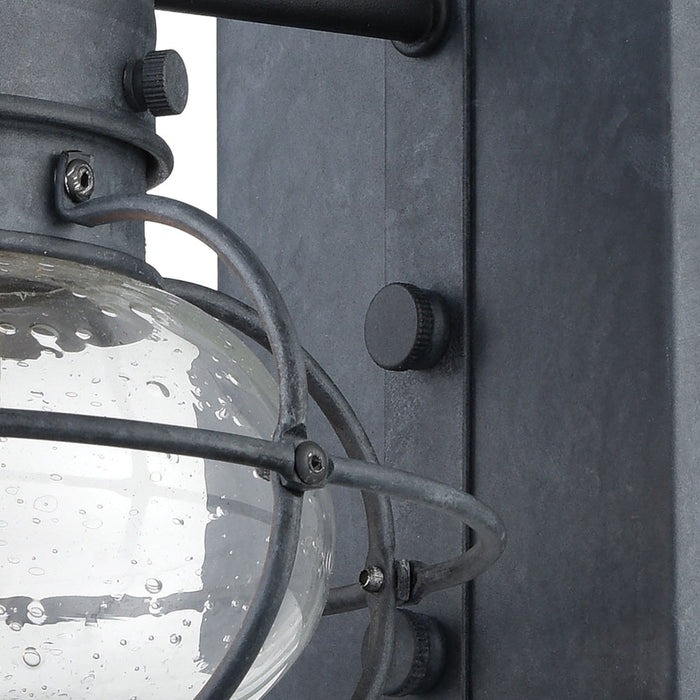 Onion Aged Zinc Outdoor Sconce - Outdoor Sconce