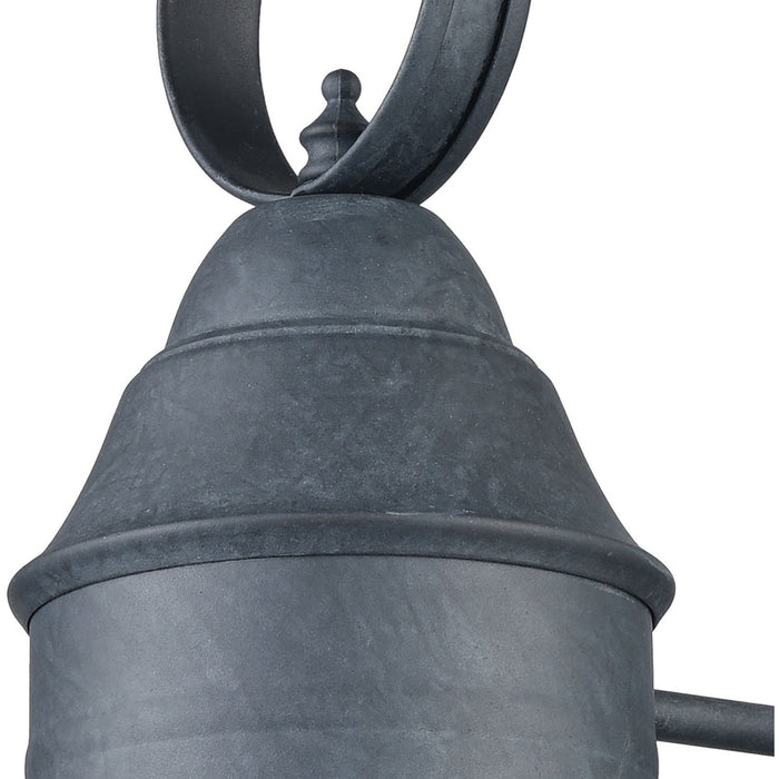 Onion Aged Zinc Outdoor Sconce - Outdoor Sconce