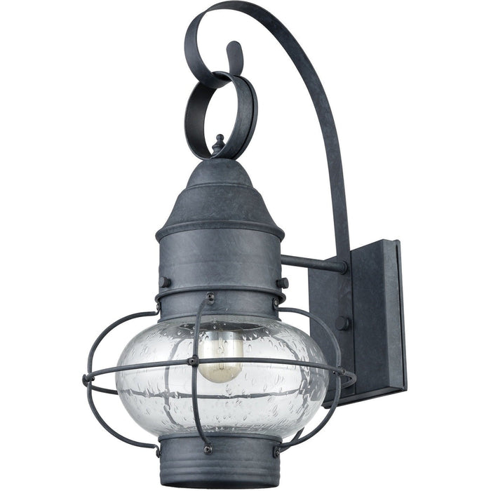 Onion Aged Zinc Outdoor Sconce - Outdoor Sconce