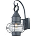 Onion Aged Zinc Outdoor Sconce - Outdoor Sconce
