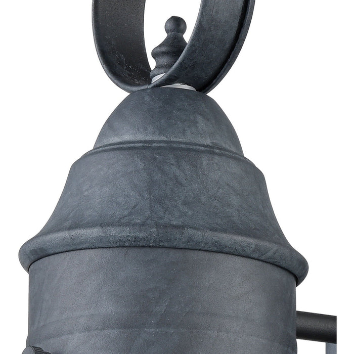 Onion Aged Zinc Outdoor Sconce - Outdoor Sconce
