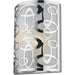 Opal Chrome Wall Sconce - Wall Sconces