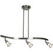 Optix Matte Chrome LED Pendant - Pendants