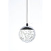 Orb II Polished Chrome LED Single Pendant - Pendants