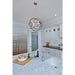 Orbit Anthracite / Polished Nickel Single Pendant - Pendants