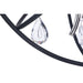 Orbit Anthracite / Polished Nickel Single Pendant - Pendants