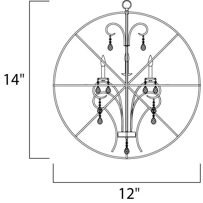 Orbit Anthracite / Polished Nickel Single Pendant - Pendants