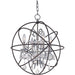 Orbit Anthracite / Polished Nickel Single Pendant - Pendants