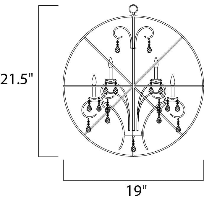 Orbit Oil Rubbed Bronze Single Pendant - Pendants