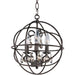 Orbit Oil Rubbed Bronze Single Pendant - Pendants