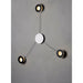 Orbital Black / White LED Wall Sconce - Wall Sconce