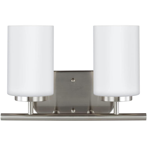 Oslo Brushed Nickel Vanity Fixture - Bath & Vanity