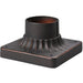 Outdoor Accessories Clay Bronze Outdoor Post Mount - Outdoor Post Mount