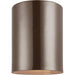 Outdoor Cylinders Bronze Outdoor Flush Mount - Outdoor Flush Mounts