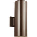 Outdoor Cylinders Bronze LED Outdoor Wall Lantern - Outdoor Wall Sconce