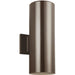Outdoor Cylinders Bronze LED Outdoor Wall Lantern - Outdoor Wall Sconce