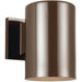 Outdoor Cylinders Bronze Outdoor Wall Lantern - Outdoor Wall Sconce