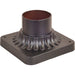 Outdoor Essentials - 200x Oil Rubbed Bronze Outdoor Piermount - Outdoor Pier Mount